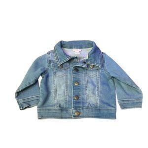Cat & jack baby denim jacket 6-9 m